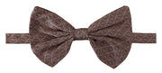 Dolce & Gabbana Elegant Silk Gray Bow Tie - Men's Formalwear - ACCEXO