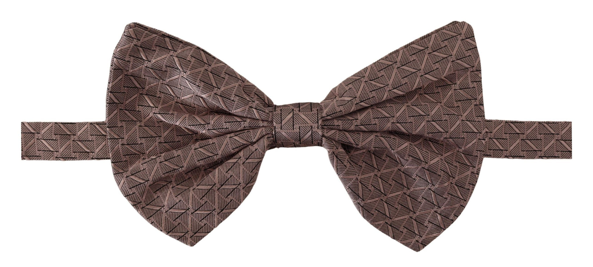 Dolce & Gabbana Elegant Silk Gray Bow Tie - Men's Formalwear - ACCEXO