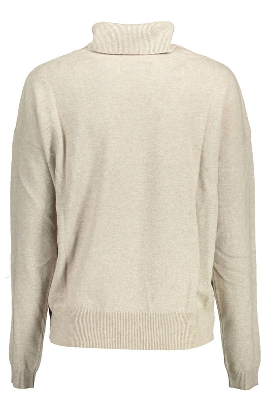 U.S. POLO ASSN. Beige Wool Women Sweater