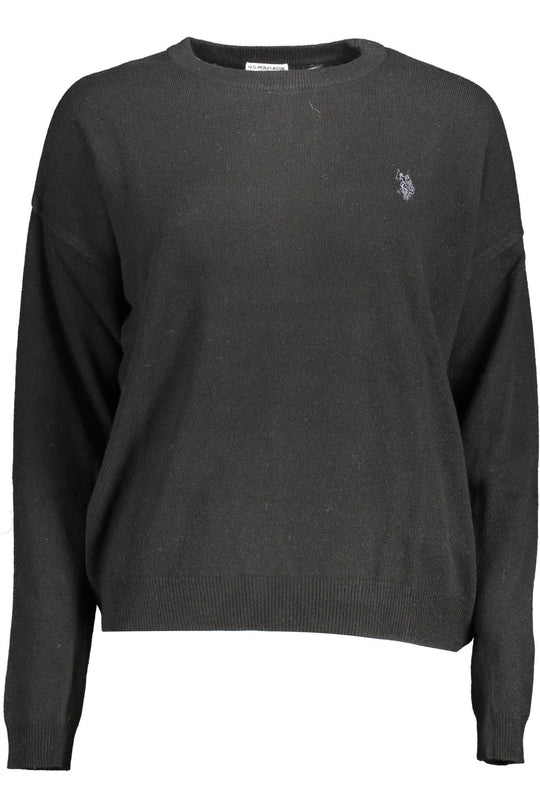 U.S. POLO ASSN. Black Wool Women Sweater