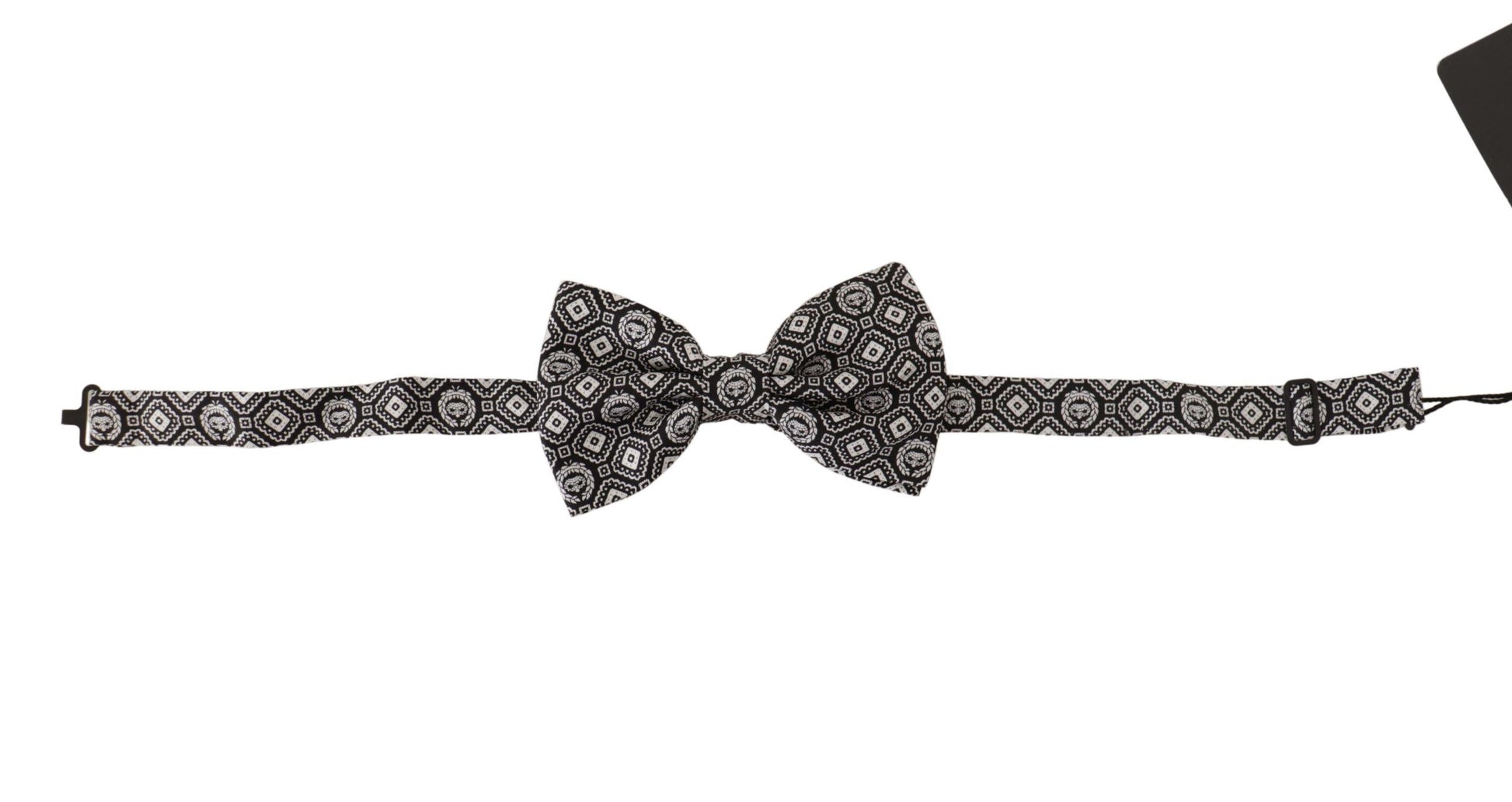 Dolce & Gabbana Elegant Silk Black Bow Tie - ACCEXO