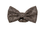 Dolce & Gabbana Elegant Silk Black & White Bow Tie - ACCEXO