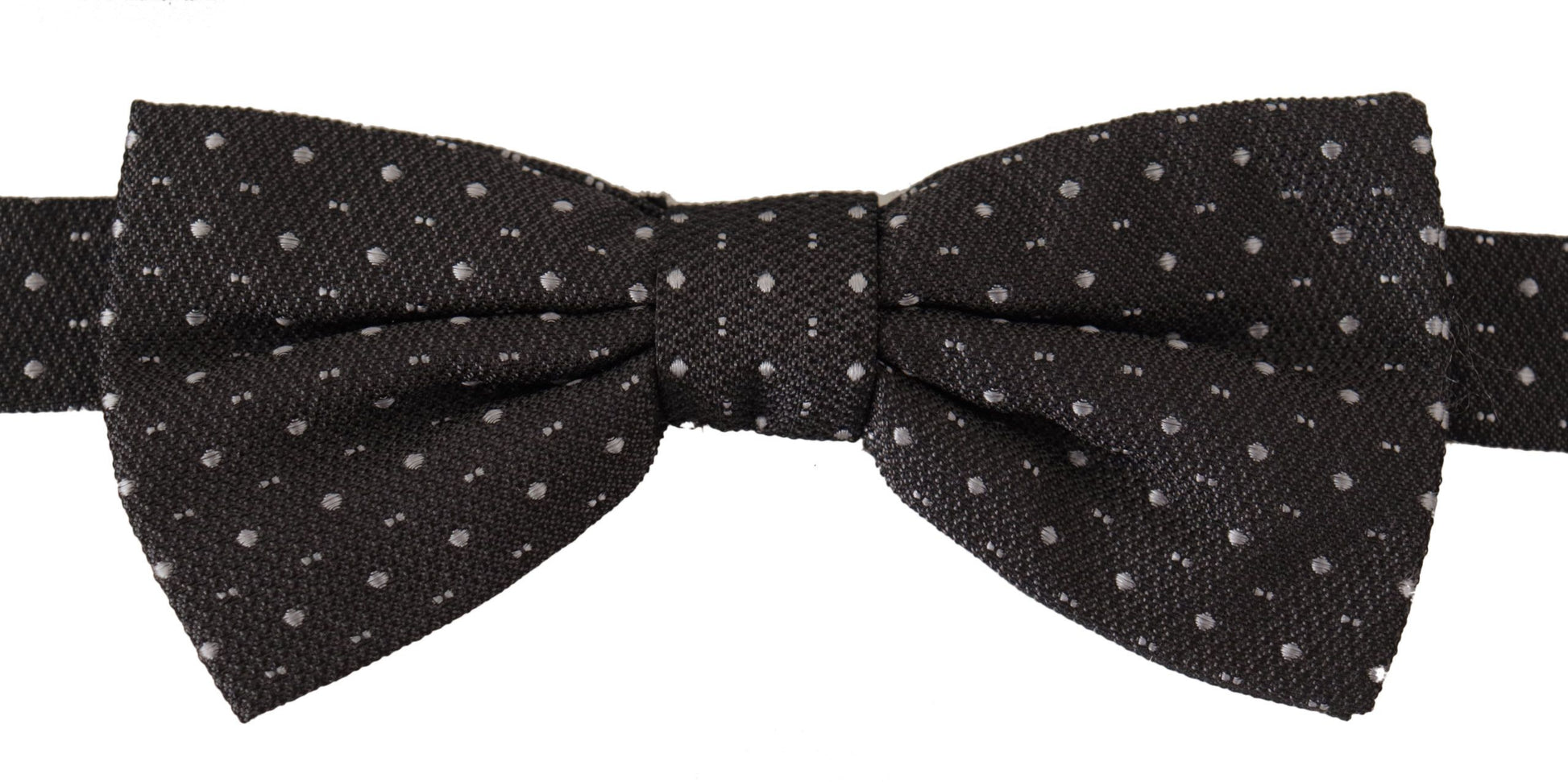 Dolce & Gabbana Elegant Polka Dot Silk Bow Tie - ACCEXO