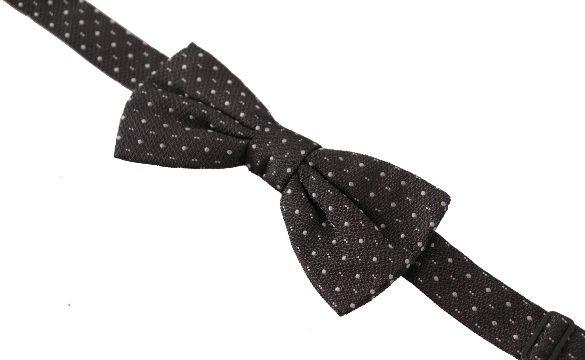 Dolce & Gabbana Elegant Polka Dot Silk Bow Tie - ACCEXO