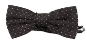 Dolce & Gabbana Elegant Polka Dot Silk Bow Tie - ACCEXO