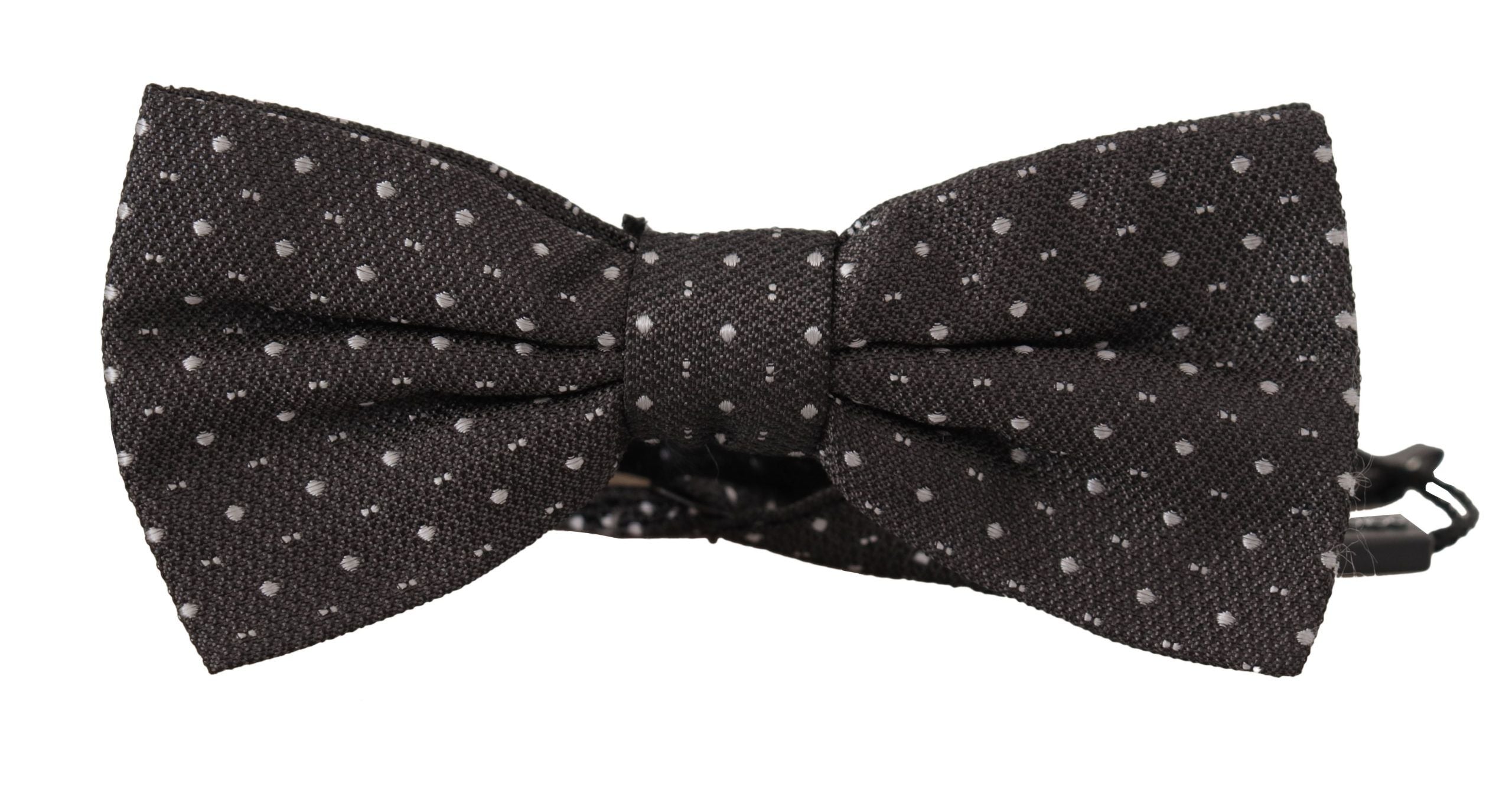 Dolce & Gabbana Elegant Polka Dot Silk Bow Tie - ACCEXO