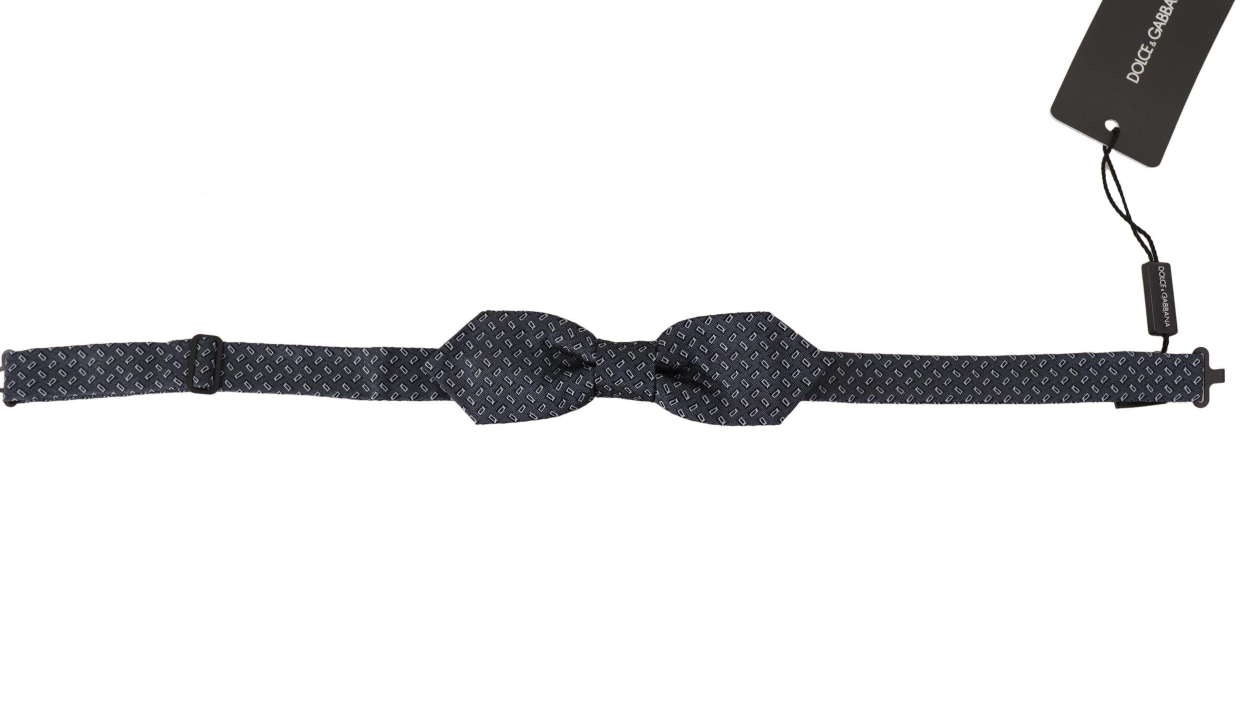 Dolce & Gabbana Elegant Polka Dot Silk Bow Tie - ACCEXO