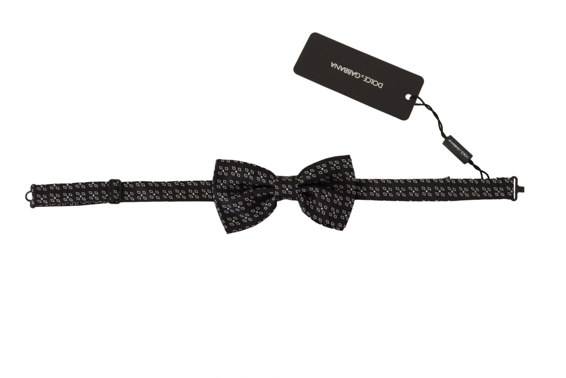 Dolce & Gabbana Elegant Polka Dot Silk Bow Tie - ACCEXO