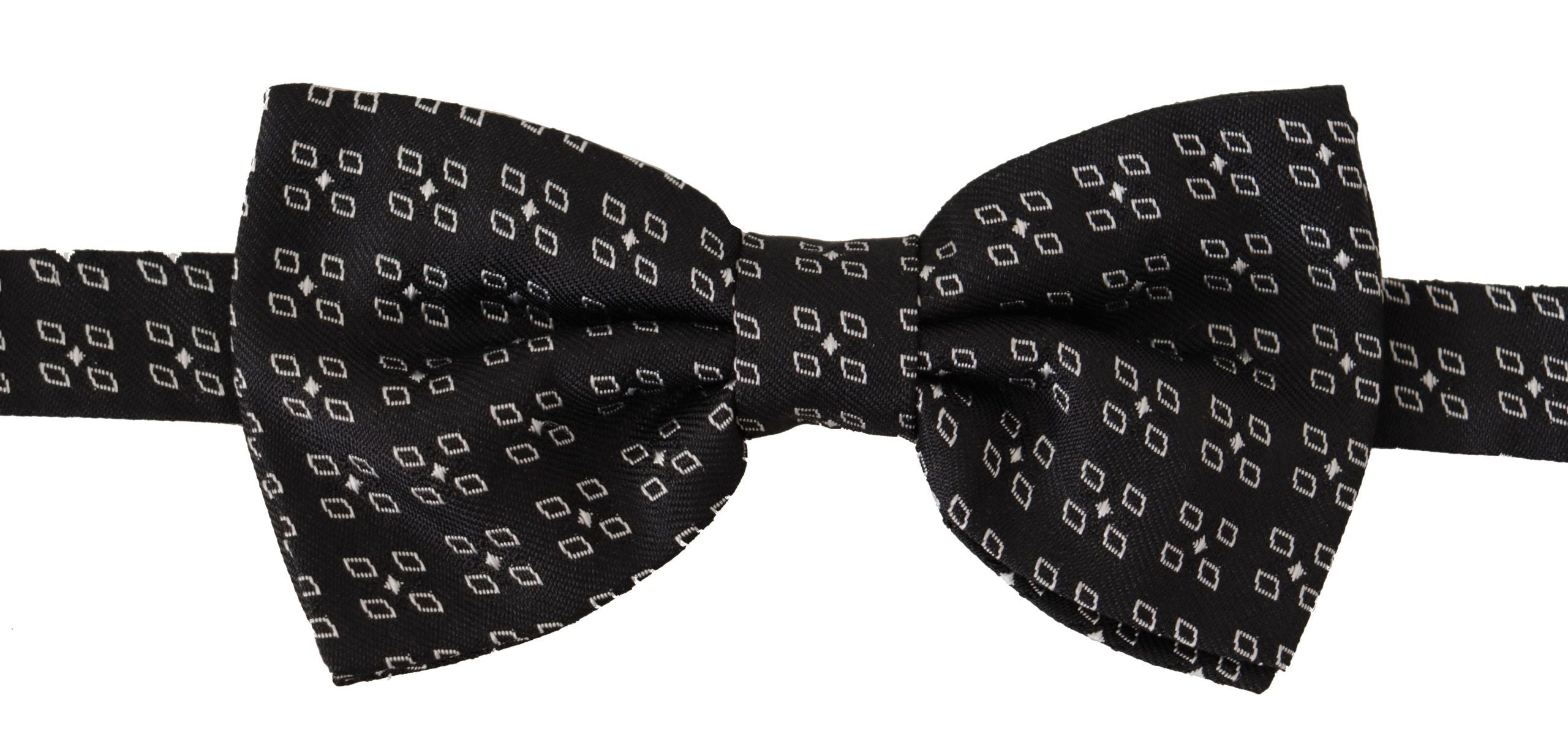 Dolce & Gabbana Elegant Polka Dot Silk Bow Tie - ACCEXO