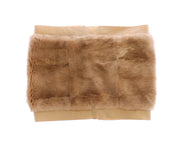 Dolce & Gabbana Exclusive Beige MINK Fur Scarf Wrap - ACCEXO