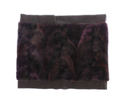 Dolce & Gabbana Exquisite Purple MINK Fur Scarf Wrap - ACCEXO