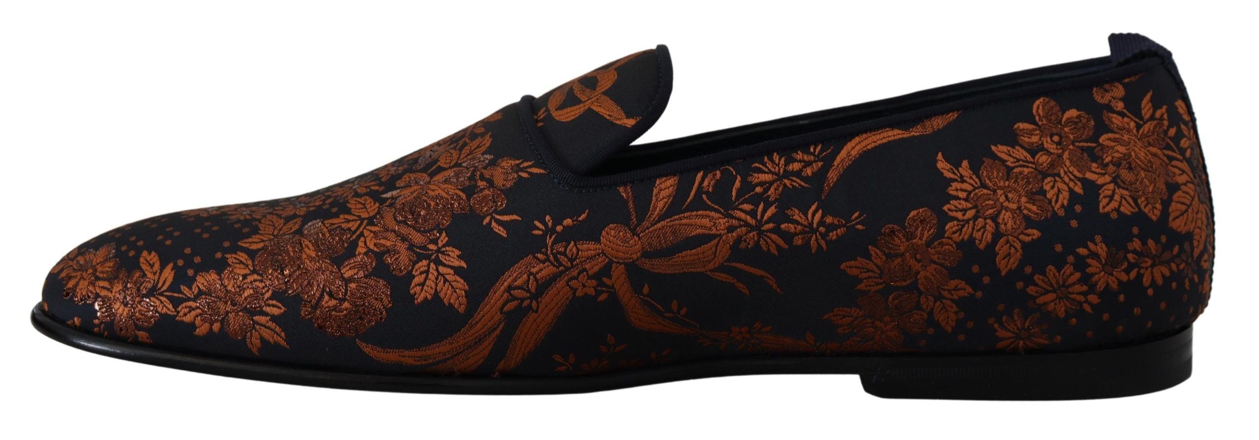 Dolce & Gabbana Elegant Floral Slip-On Loafers - ACCEXO