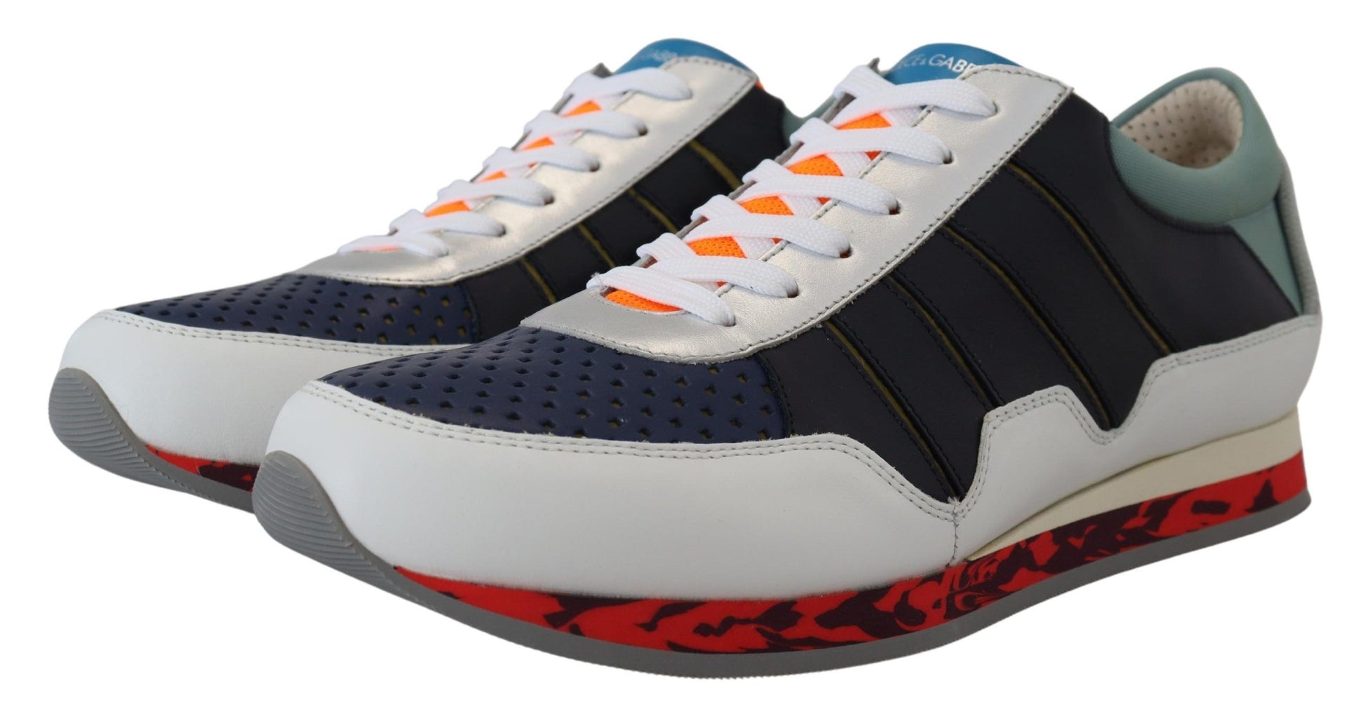 Dolce & Gabbana Elegant Multicolor Low Top Sneakers - ACCEXO