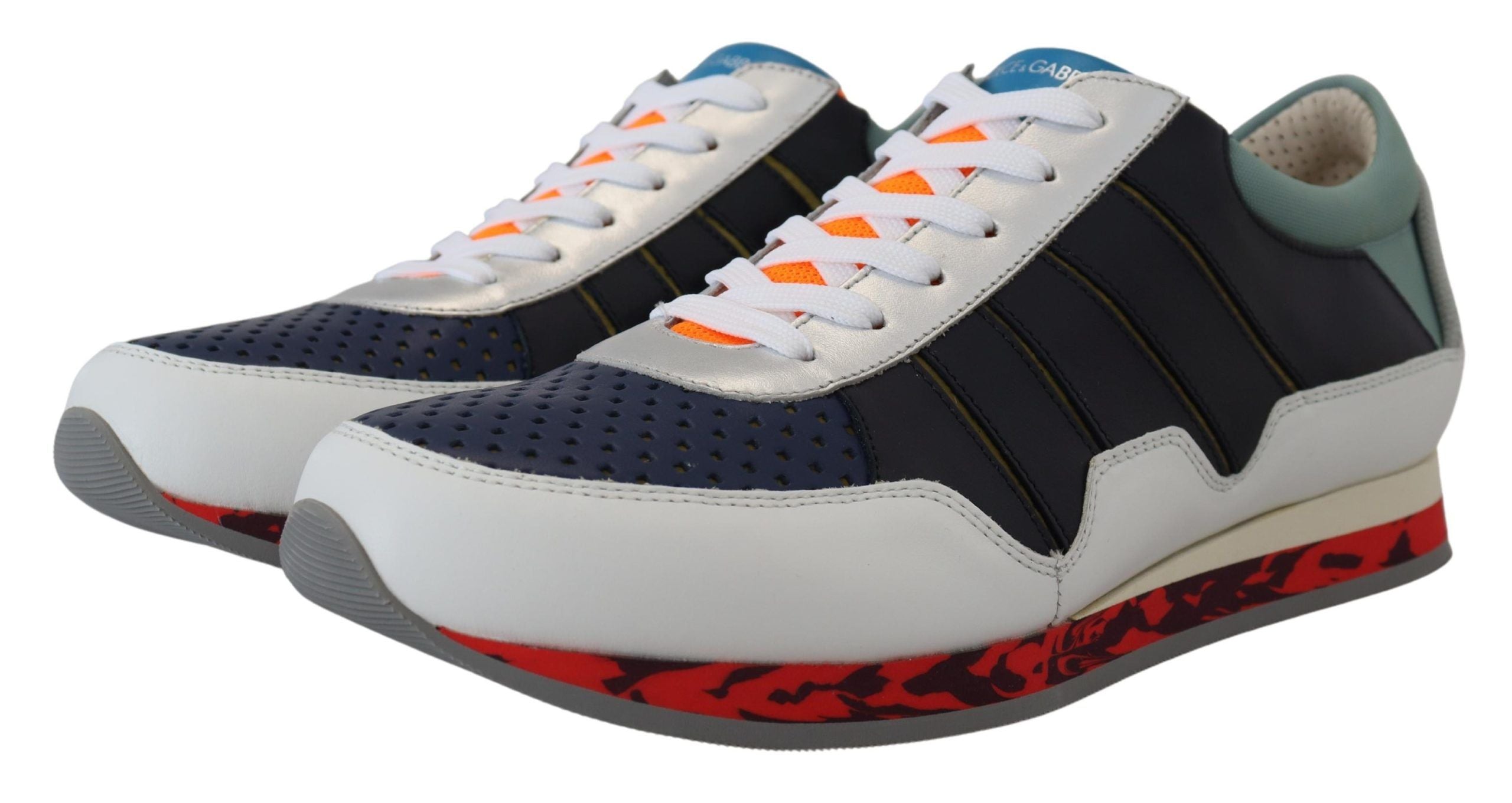 Dolce & Gabbana Elegant Multicolor Low Top Sneakers - ACCEXO