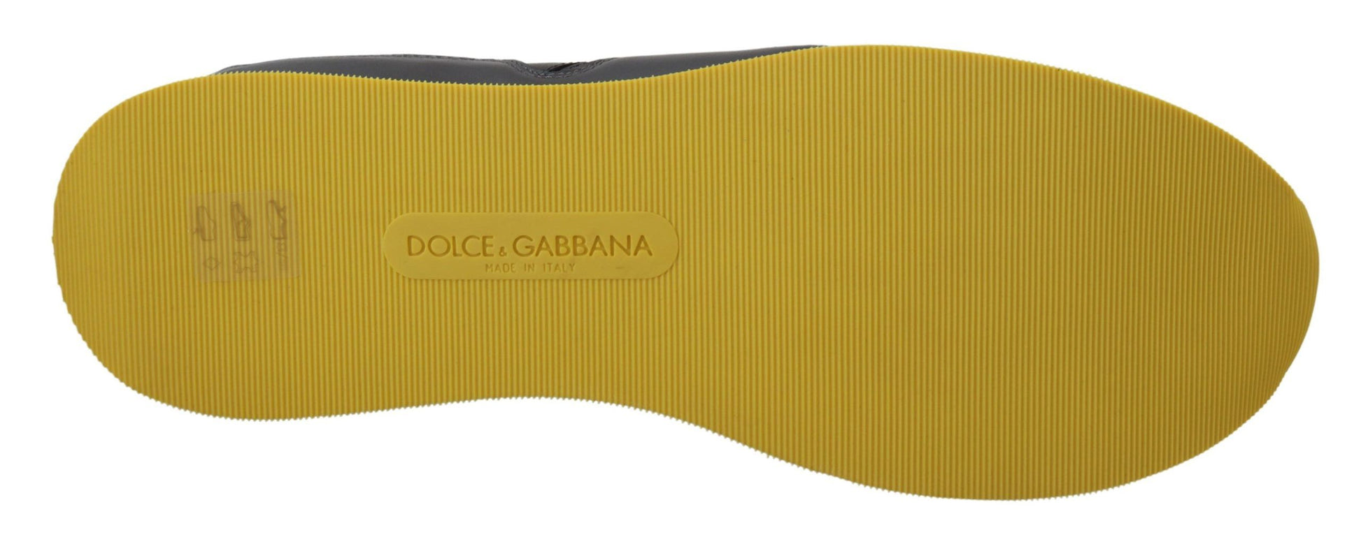 Dolce & Gabbana Multicolor Leather-Blend Low Top Sneakers - ACCEXO