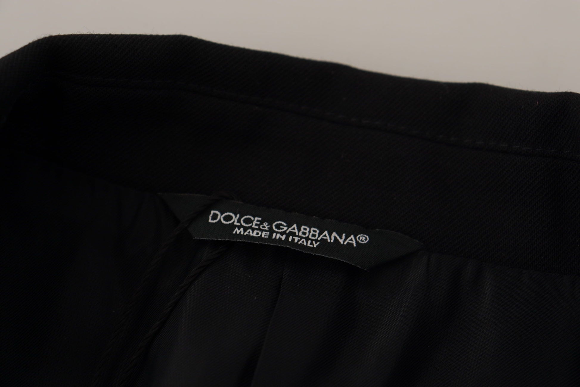 Dolce & Gabbana Elegant Double Breasted Wool Blazer - ACCEXO