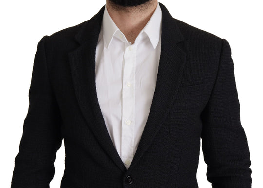 Dolce & Gabbana Elegant Single Breasted Wool Blazer