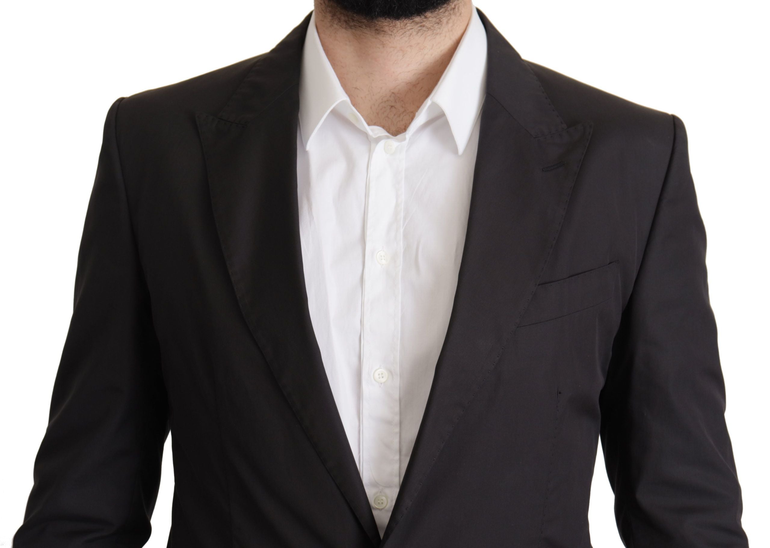 Dolce & Gabbana Elegant Taormina Black Cotton Blazer - ACCEXO