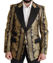 Dolce & Gabbana Elegant Single Breasted Jacquard Blazer - ACCEXO