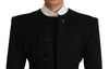 Dolce & Gabbana Elegant Slim Fit Double Breasted Wool Blazer