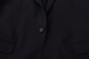 Dolce & Gabbana Elegant Navy Wool Blend Slim Blazer