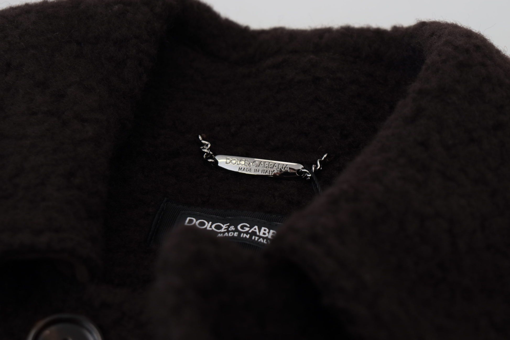 Dolce & Gabbana Elegant Black Alpaca Wool Blend Jacket - ACCEXO