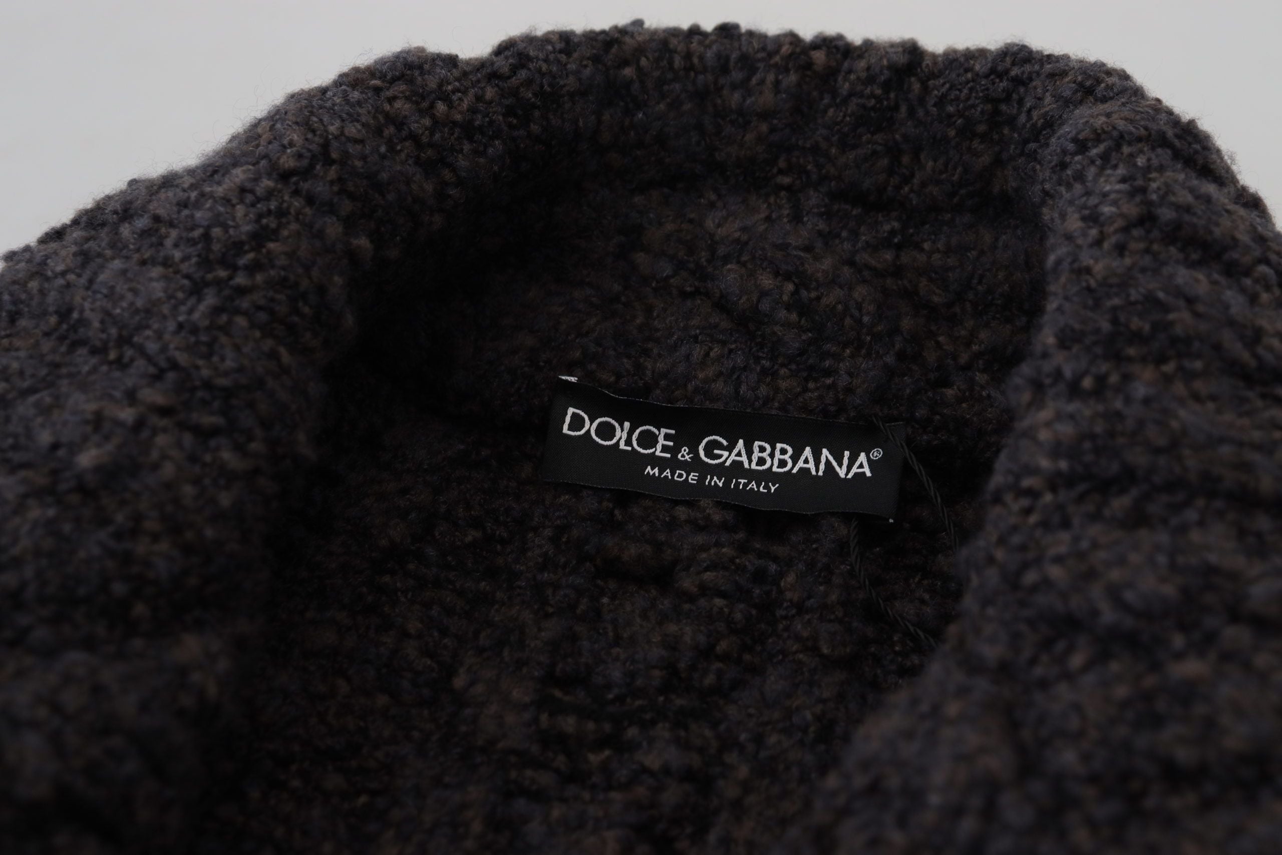Dolce & Gabbana Elegant Double-Breasted Wool-Cashmere Coat - ACCEXO