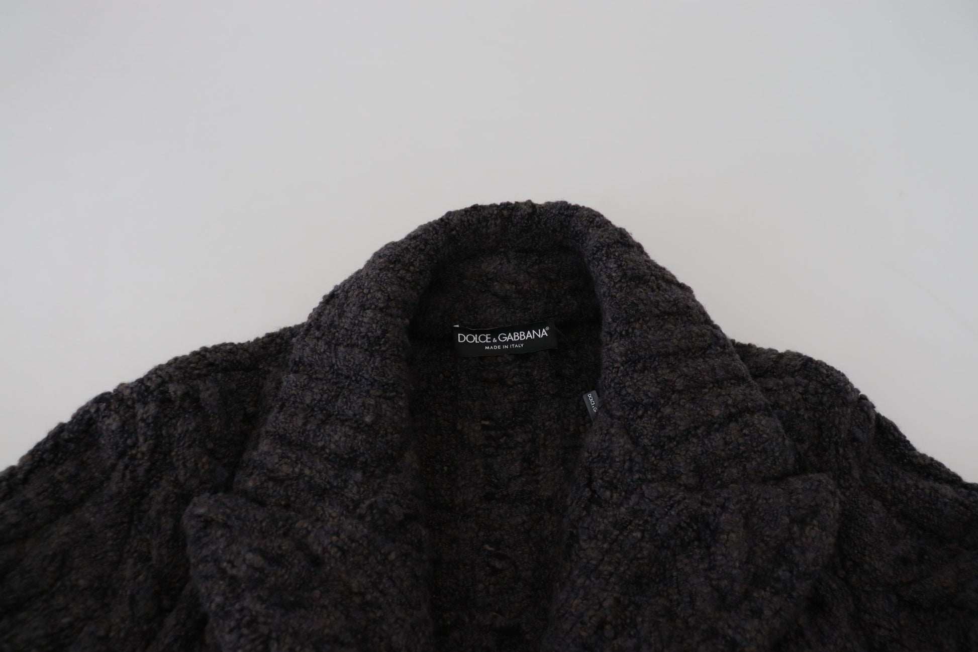 Dolce & Gabbana Elegant Double-Breasted Wool-Cashmere Coat - ACCEXO