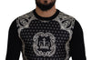 Dolce & Gabbana Elegant Wool Silk Blend Crewneck Sweater