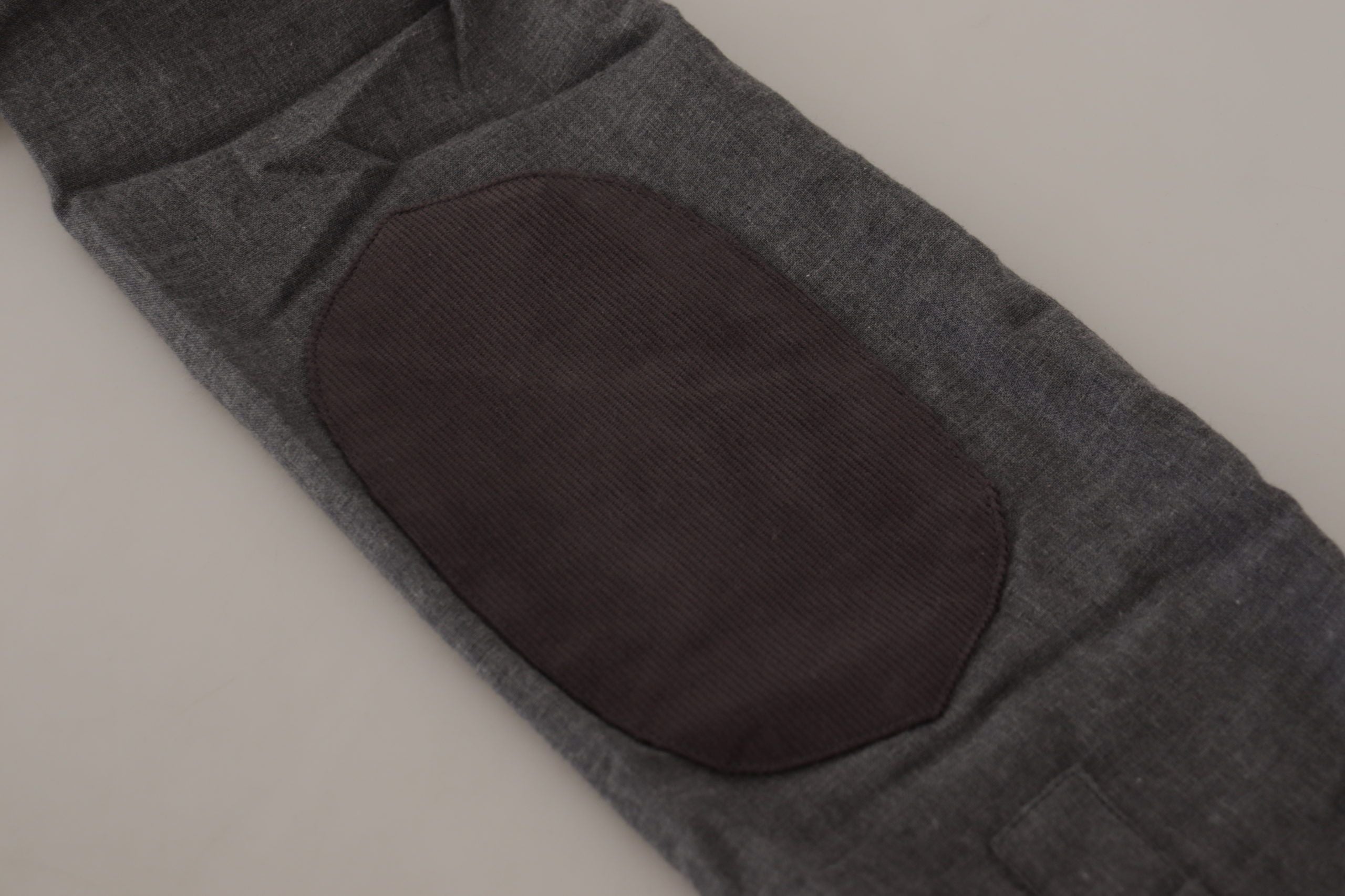 Costume National Sleek Gray Cotton Casual Button Front Shirt - ACCEXO