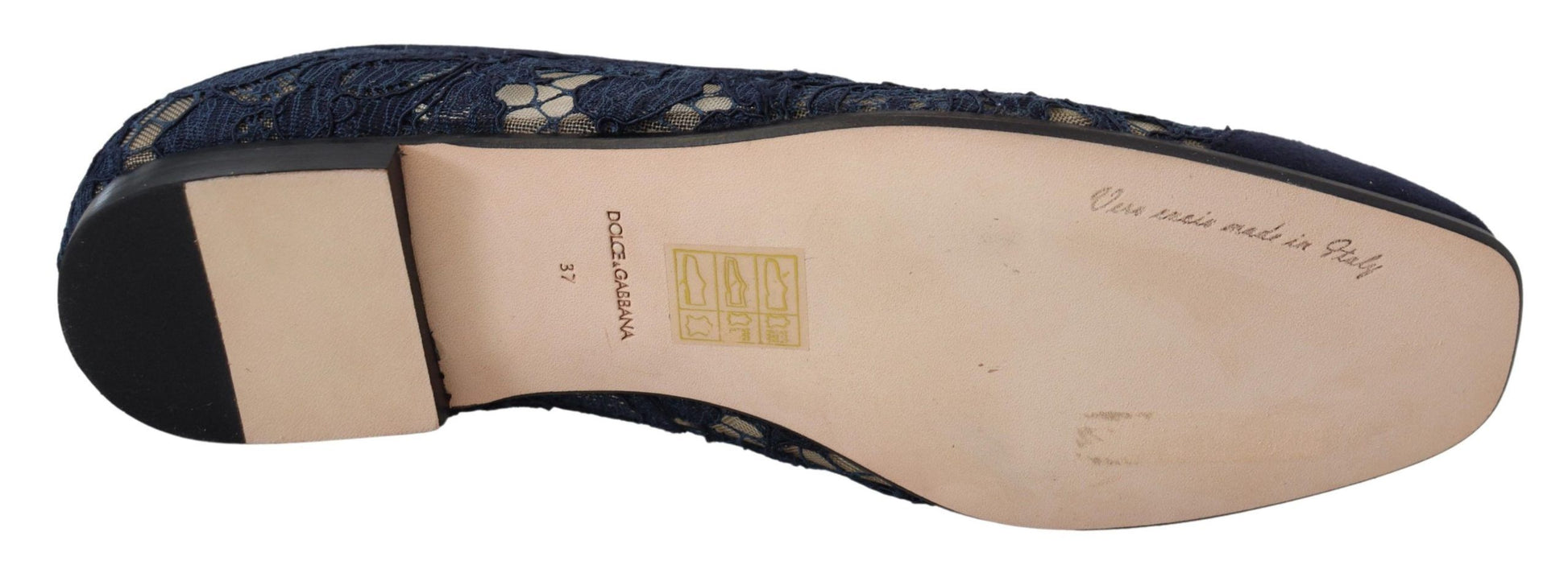 Dolce & Gabbana Elegant Blue Loafers Flats - Summer Chic - ACCEXO