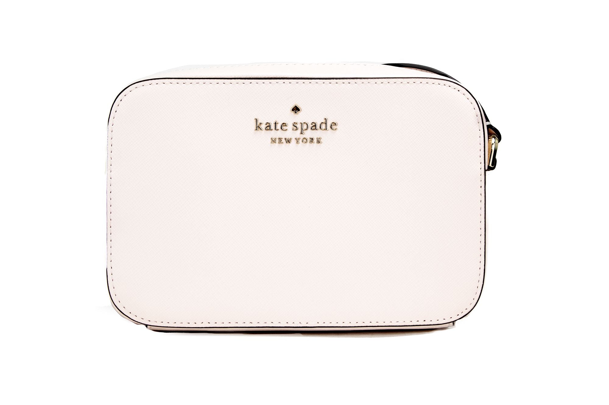 Kate Spade Staci Mini Light Rose Saffiano Leather Camera Bag Crossbody Handbag - ACCEXO