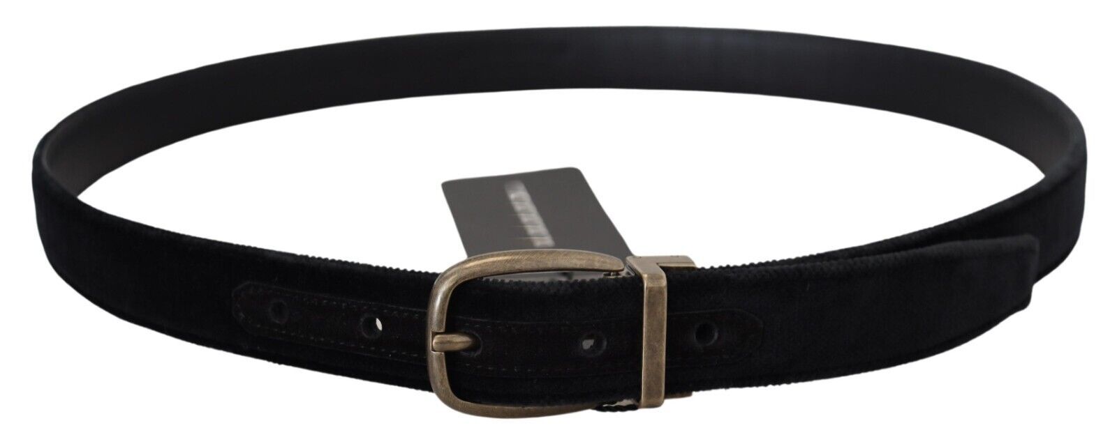 Dolce & Gabbana Elegant Black Leather Belt - ACCEXO