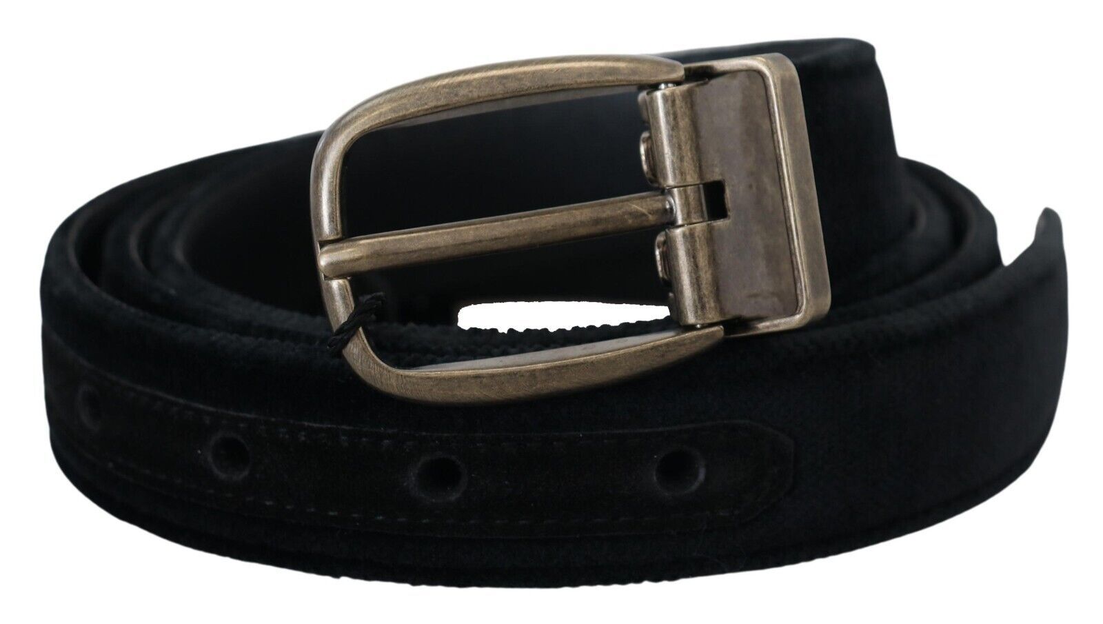 Dolce & Gabbana Elegant Black Leather Belt - ACCEXO
