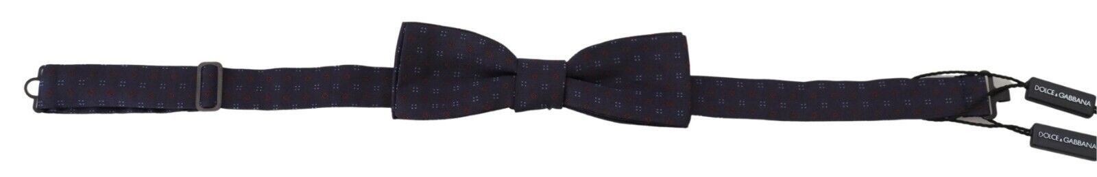 Dolce & Gabbana Elegant Silk Patterned Bow Tie - ACCEXO