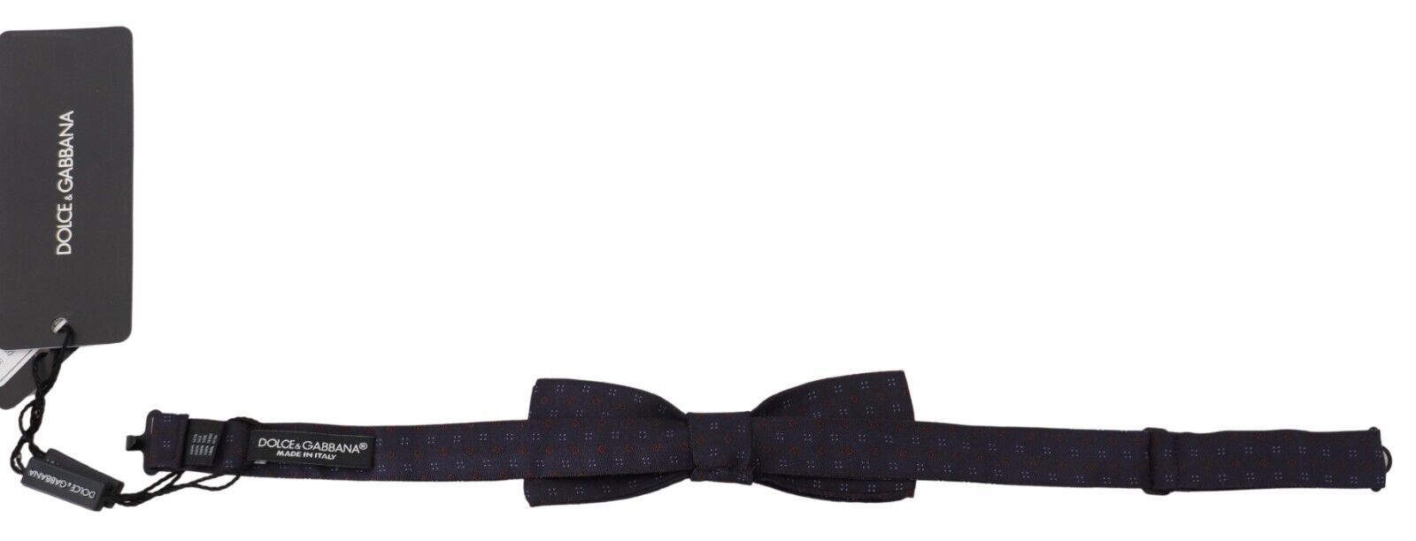 Dolce & Gabbana Elegant Silk Patterned Bow Tie - ACCEXO