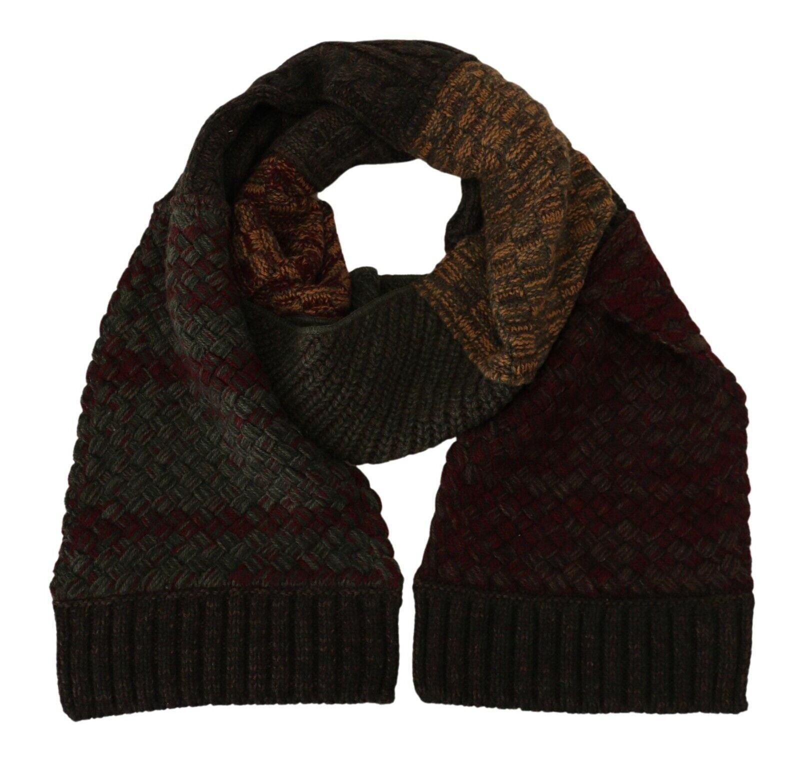 Dolce & Gabbana Elegant Cashmere-Wool Blend Men's Scarf - ACCEXO