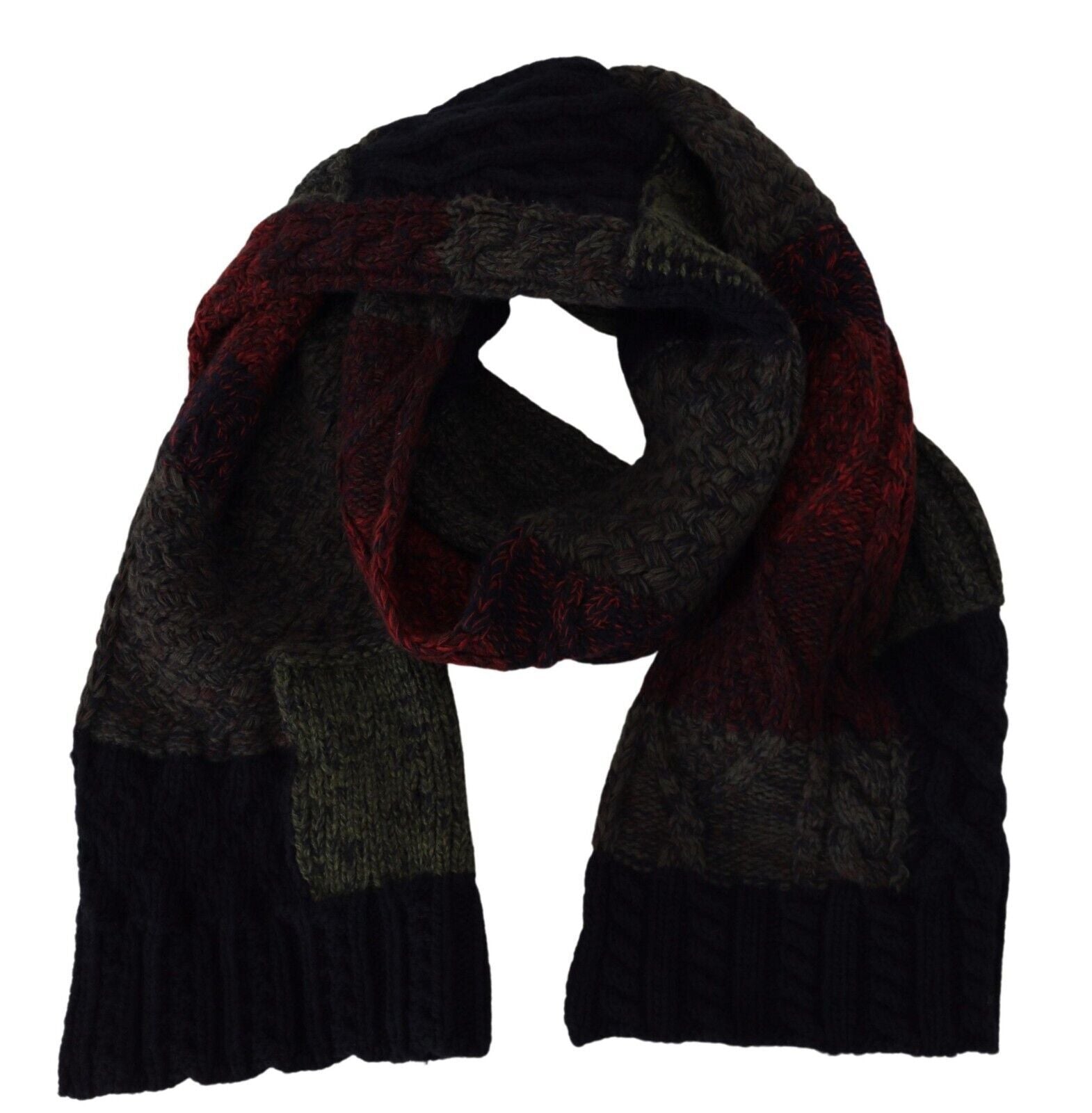 Dolce & Gabbana Elegant Wool-Cashmere Men's Scarf - ACCEXO