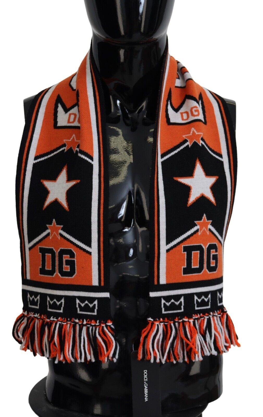 Dolce & Gabbana Elegant Multicolor Wool-Cashmere Men's Scarf - ACCEXO
