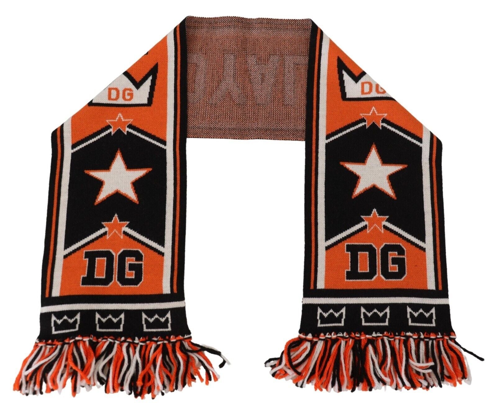 Dolce & Gabbana Elegant Multicolor Wool-Cashmere Men's Scarf - ACCEXO