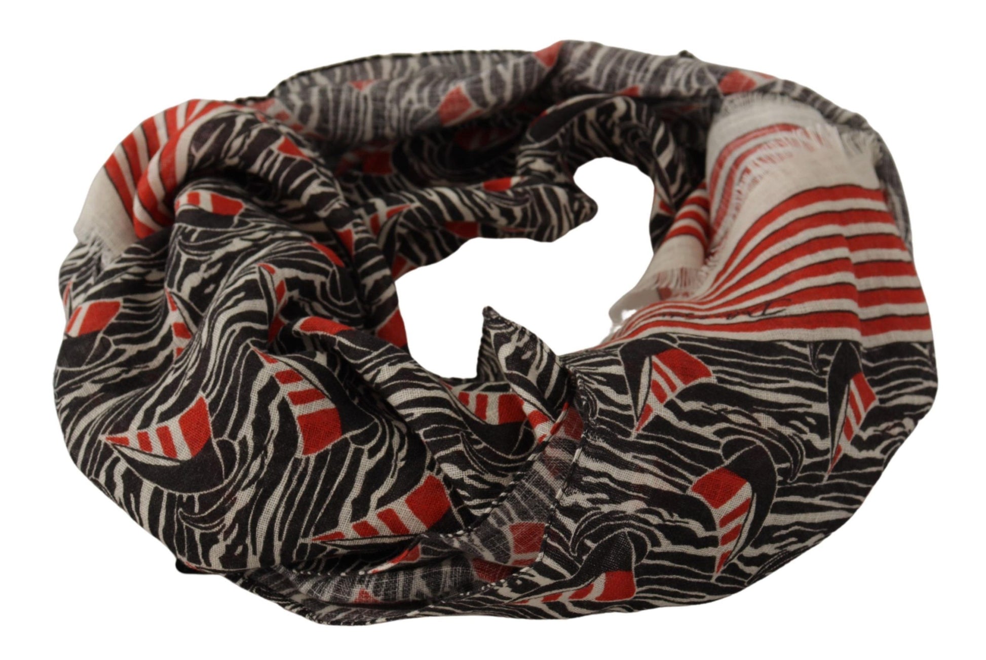 Dolce & Gabbana Elegant Striped Linen Men's Scarf - ACCEXO