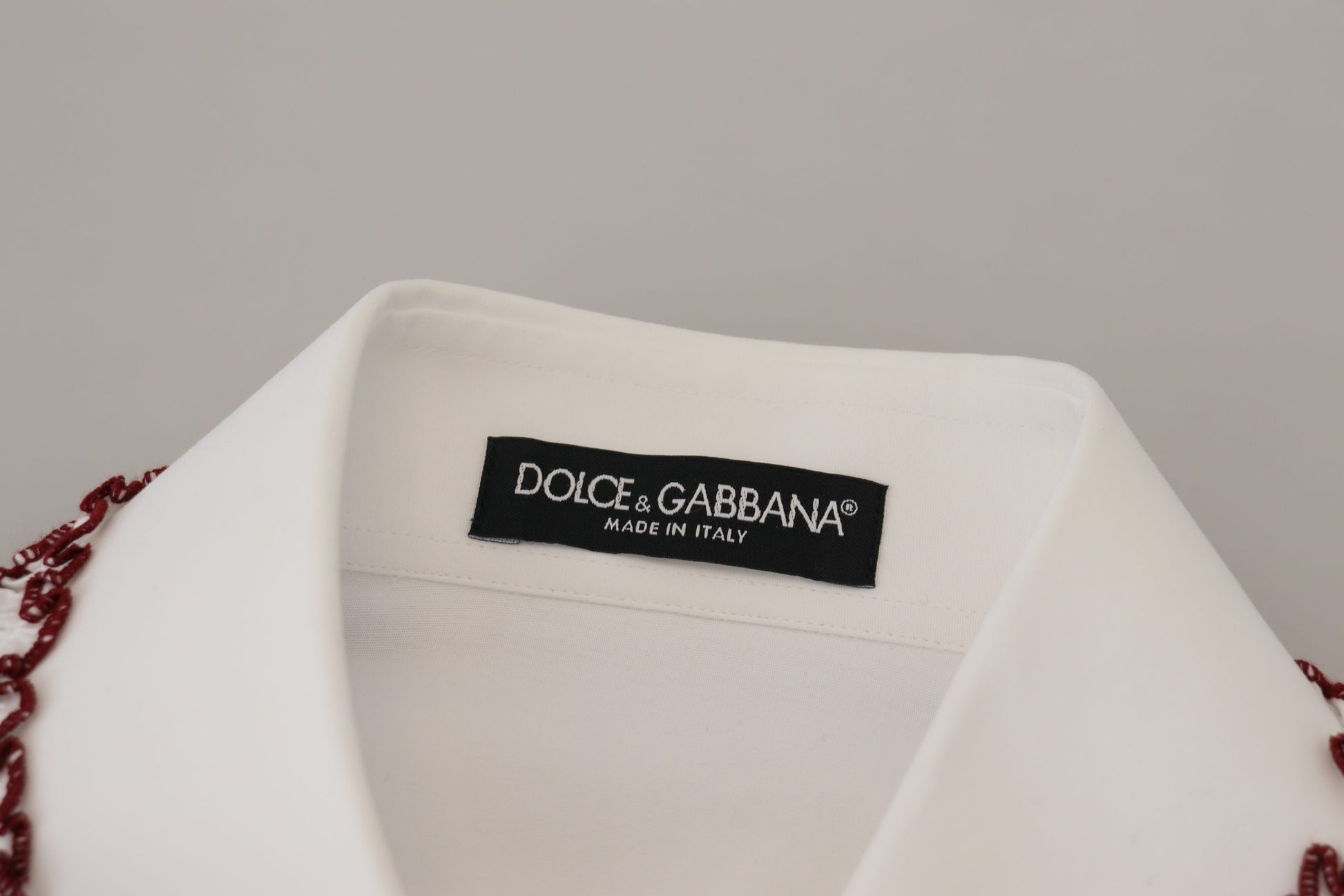 Dolce & Gabbana Elegant White Cotton Polo Top - ACCEXO