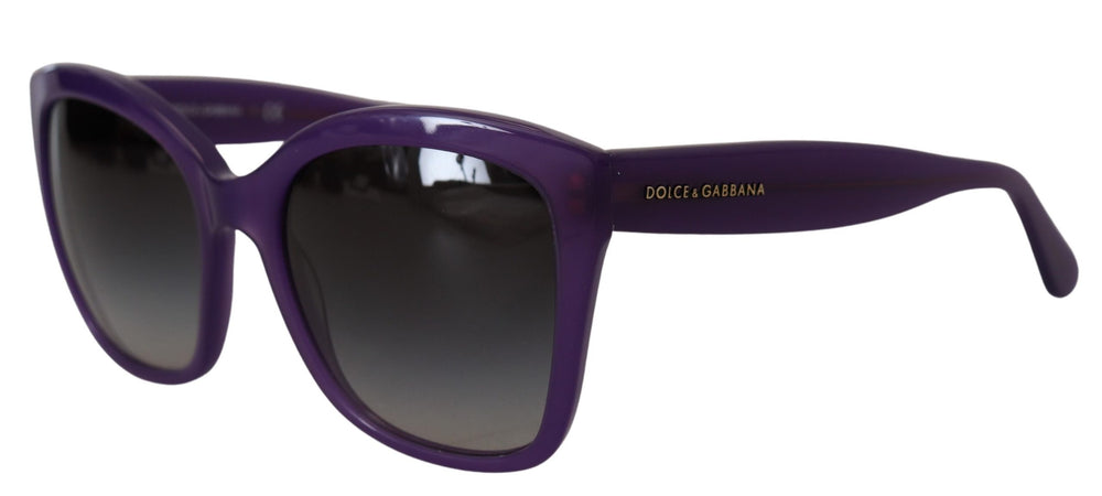 Dolce & Gabbana Elegant Purple Gradient Lens Sunglasses - ACCEXO