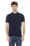 Baldinini Trend Blue Cotton Men Polo