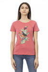 Trussardi Action Pink Cotton Women Top