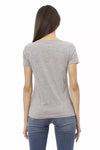 Trussardi Action Gray Cotton Women Top