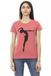 Trussardi Action Pink Cotton Women Top