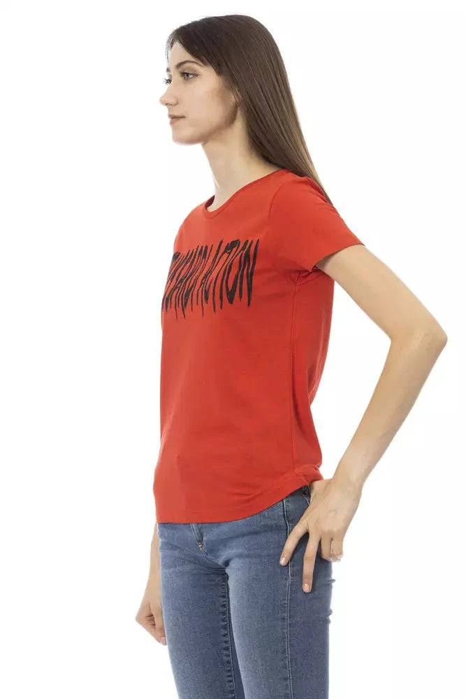 Trussardi Action "Red Cotton Women Top" - ACCEXO