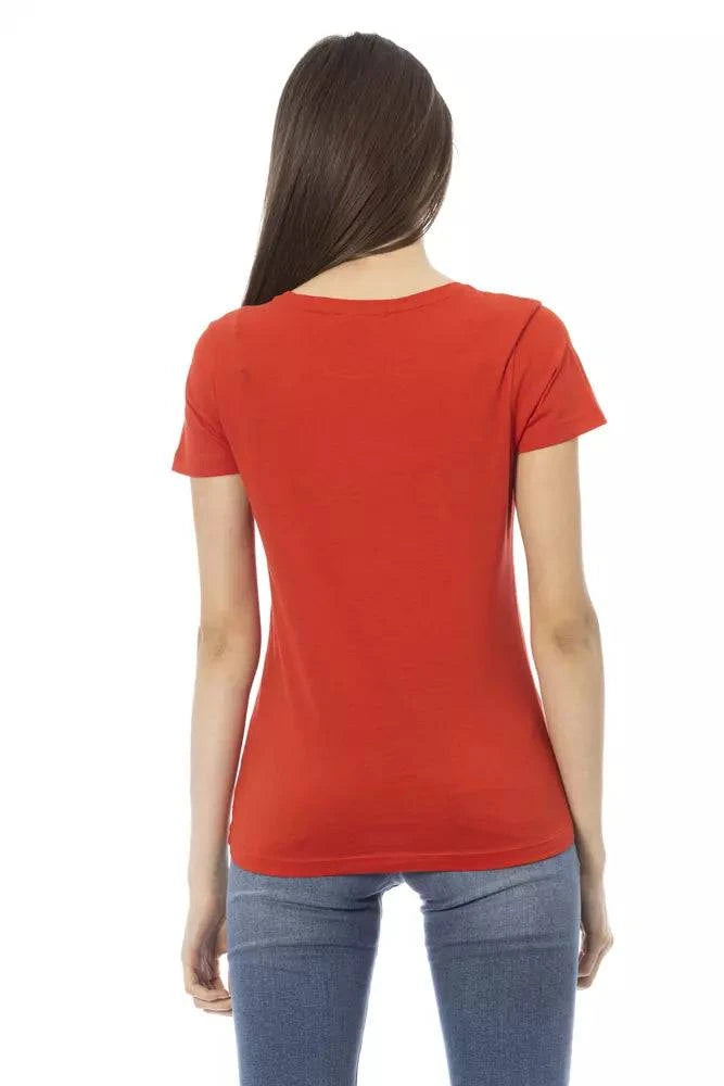 Trussardi Action "Red Cotton Women Top" - ACCEXO