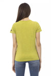 Trussardi Action Green Cotton Women Top